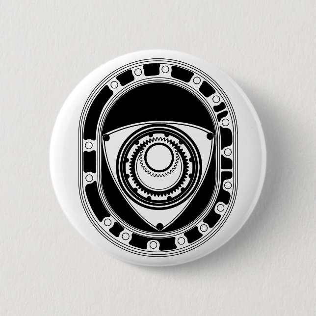 Chapa Redonda De 5 Cm Rotary (Anverso)