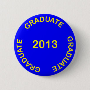 CHAPA REDONDA DE 5 CM RÓTULO AMARILLO GRADUADO 2013