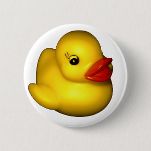 Chapa Redonda De 5 Cm Rubber Ducky