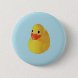 Chapa Redonda De 5 Cm Rubber Ducky