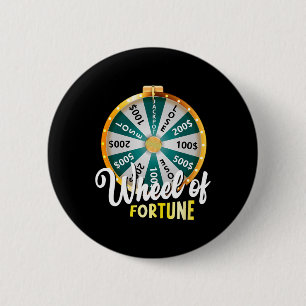 Chapa Redonda De 5 Cm Rueda de la fortuna padre &#; s Day Humor Tee Dadd