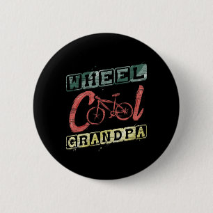 Chapa Redonda De 5 Cm Rueda Regalo Abuelo Genial Para Ciclista Tour En B