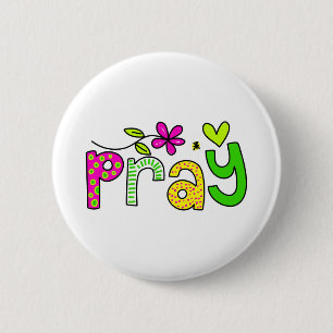 Chapa Redonda De 5 Cm Ruegue