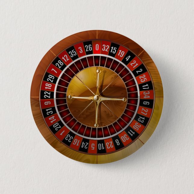 Chapa Redonda De 5 Cm Ruleta (Anverso)