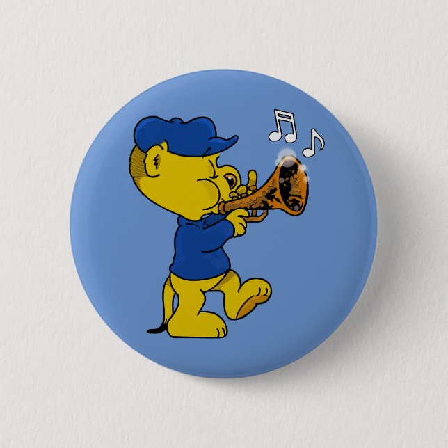 Chapa Redonda De 5 Cm ¡Rumpus musical de Ferald! Chapa (Anverso)