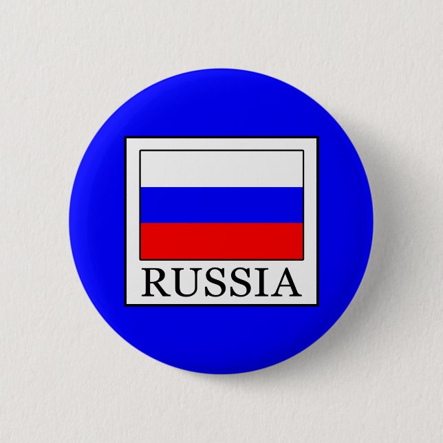 Chapa Redonda De 5 Cm Rusia (Anverso)