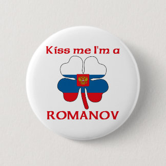 Chapa Redonda De 5 Cm Rusos personalizada me besan que soy Romanov