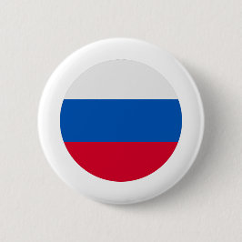 Chapa Redonda De 5 Cm Russia Flag