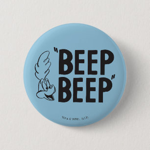 Chapa Redonda De 5 Cm RUTA clásica RUNNER™ BEEP BEEP™
