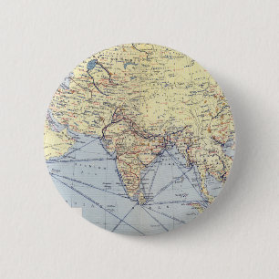 Chapa Redonda De 5 Cm Rutas comerciales comerciales el   Asia del Sur