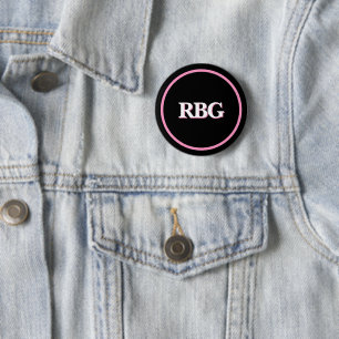 Chapa Redonda De 5 Cm Ruth Bader Ginsburg RBG