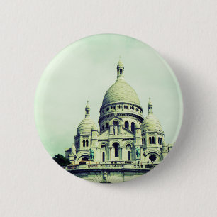 Chapa Redonda De 5 Cm Sacre Coeur