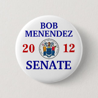 CHAPA REDONDA DE 5 CM SACUDIDA MENÉNDEZ PARA EL SENADO