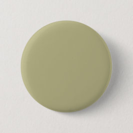 Chapa Redonda De 5 Cm Sage Green Color sólido | Clásica | Elegante