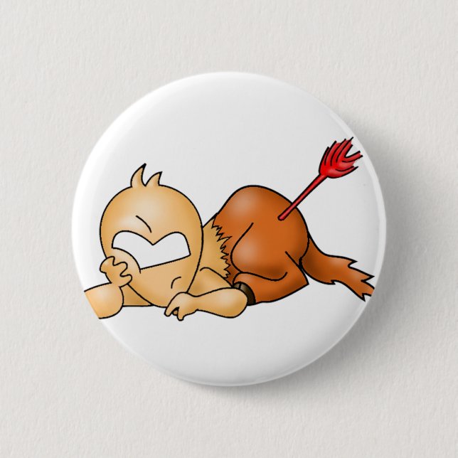 Chapa Redonda De 5 Cm Sagitario (Anverso)