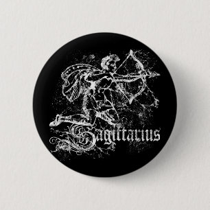 Chapa Redonda De 5 Cm Sagitario del zodiaco