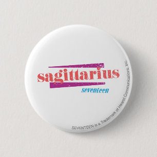 Chapa Redonda De 5 Cm Sagitario LtPink