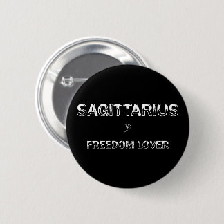 Chapa Redonda De 5 Cm Sagittarius - Amante de la libertad