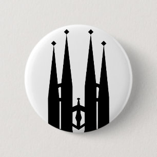Chapa Redonda De 5 Cm Sagrada Familia