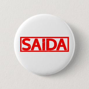 Chapa Redonda De 5 Cm Saida Stamp