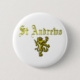 Chapa Redonda De 5 Cm Saint Andrews Escocia