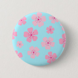 Chapa Redonda De 5 Cm Sakura