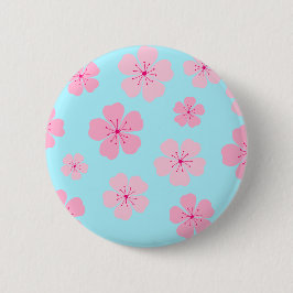 Chapa Redonda De 5 Cm Sakura