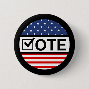 Chapa Redonda De 5 Cm Salir y votar