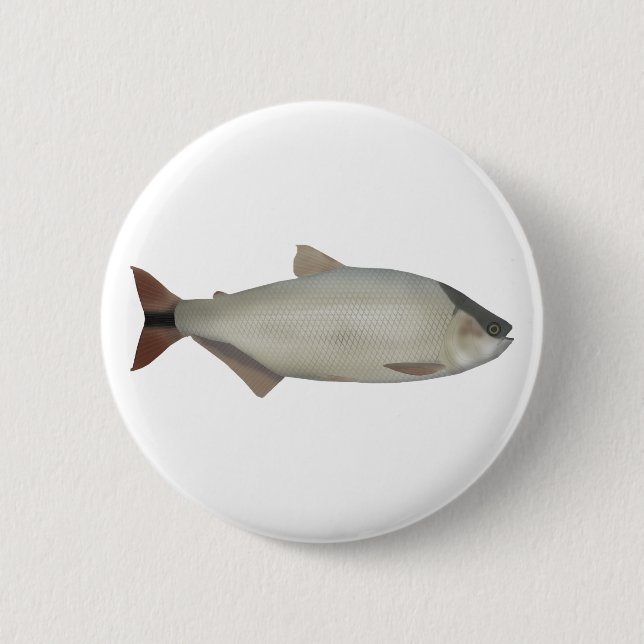 Chapa Redonda De 5 Cm Salmón de río (Anverso)