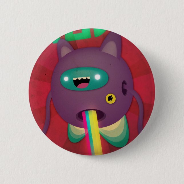 Chapa Redonda De 5 Cm Salte alrededor (Anverso)