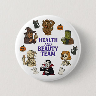 Chapa Redonda De 5 Cm Salud y belleza temáticas de Halloween