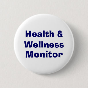 Chapa Redonda De 5 Cm Salud y salud, monitor