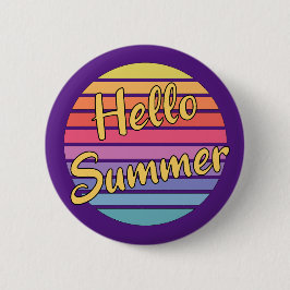 Chapa Redonda De 5 Cm Saludo