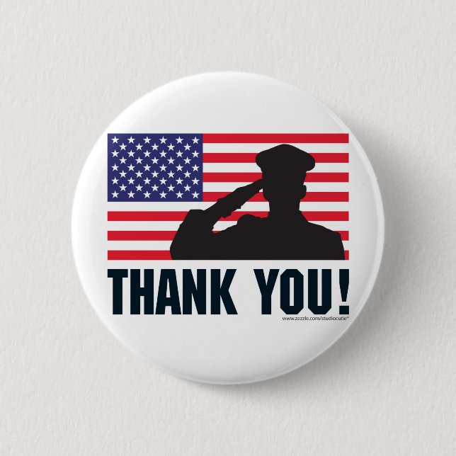 Chapa Redonda De 5 Cm Saludo (Anverso)