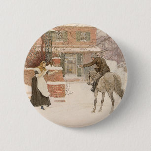 Chapa Redonda De 5 Cm Saludo al Postman de Robert Walker Macbeth