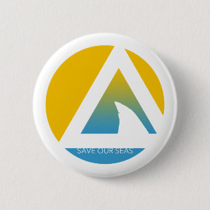 Chapa Redonda De 5 Cm salvar nuestros tricírculos marítimos