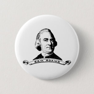 Chapa Redonda De 5 Cm Sam Adams