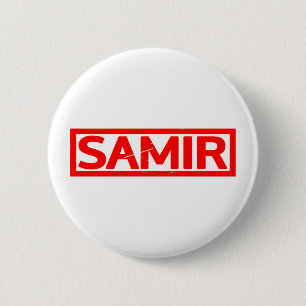 Chapa Redonda De 5 Cm Samir Stamp
