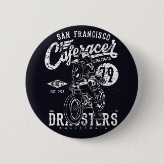 Chapa Redonda De 5 Cm San Francisco Cafe Racer Motor California