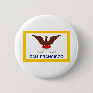Chapa Redonda De 5 Cm San Francisco California