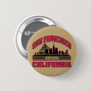 Chapa Redonda De 5 Cm San Francisco, California