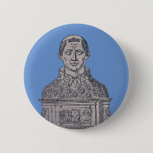 Chapa Redonda De 5 Cm San Jenaro, Obispo de Benevento - Arte fino