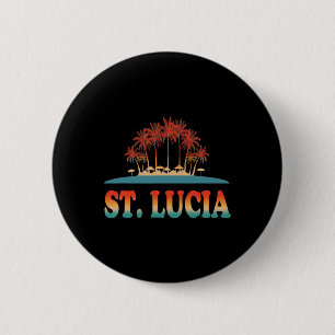 Chapa Redonda De 5 Cm San Lucía Shirt Santa Lucía Shirt Caribe S
