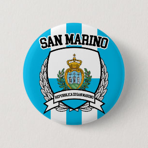 Chapa Redonda De 5 Cm San Marino