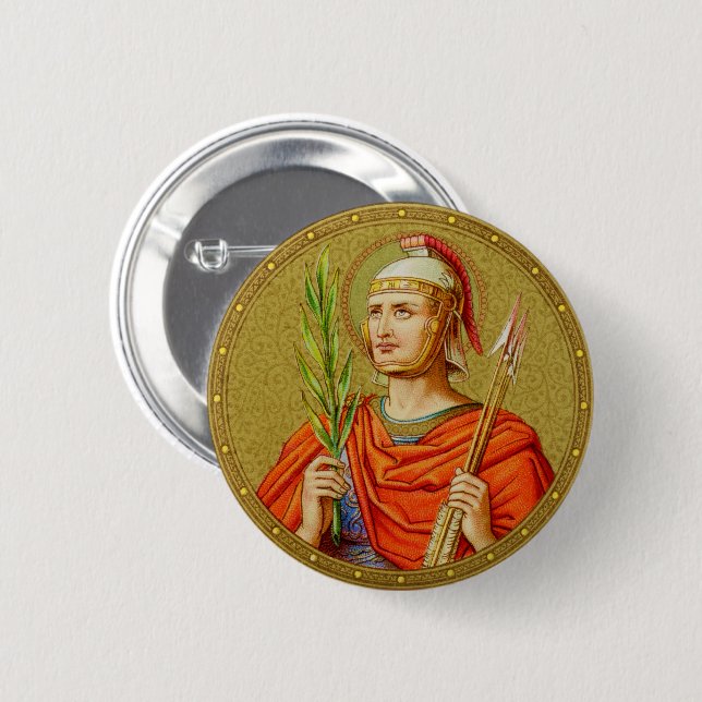 Chapa Redonda De 5 Cm San Sebastián (SNV 24) (Anverso y reverso)