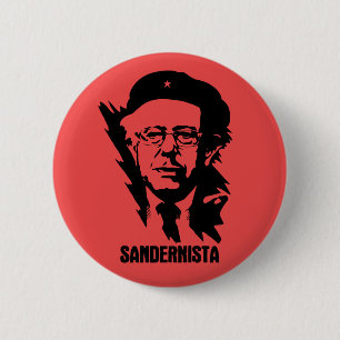 Chapa Redonda De 5 Cm Sandernista
