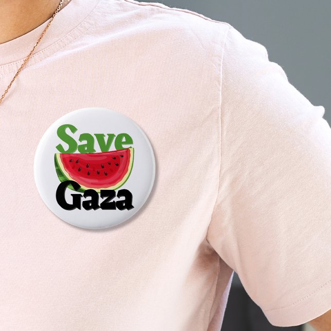 Chapa Redonda De 5 Cm sandía Gaza Palestina (Subido por el creador)