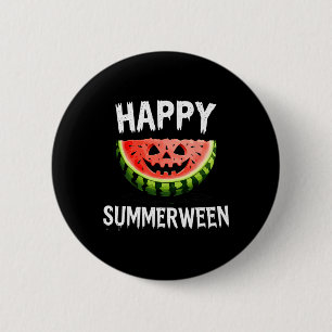 Chapa Redonda De 5 Cm sandía Jack O Lantern Summer Halloween Happy S