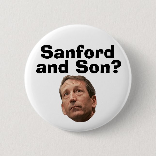 Chapa Redonda De 5 Cm ¿Sanford e hijo? (Anverso)