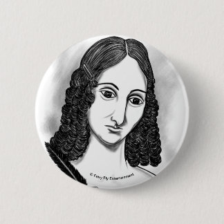 Chapa Redonda De 5 Cm Sangre en la luna| Arte de Mary Shelley